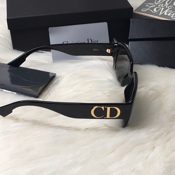 Dior NWT 54mm black sunglasses - Picture 10 of 10